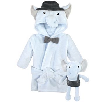 Пижама Hudson Baby Для мальчиков Infant Boy Plush Bathrobe and Toy Set Hudson Baby