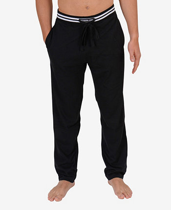 Мужские трикотажные брюки для отдыха с двумя полосками на талии Members Only