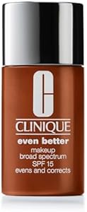 Clinique Even Better Makeup Medium Coverage Foundation Broad Spectrum SPF 15 | Evens Skin Tone + Reduces Dark Spots Clinique