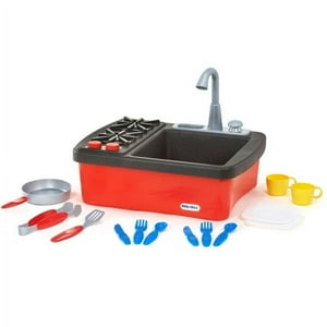 Little Tikes Splish Splash Sink & Stove Play Set, for Ages 2+, Multi-Color Little Tikes