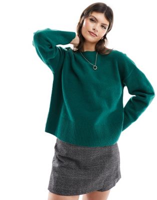 Зеленый свитер с круглым вырезом & Other Stories & OTHER STORIES