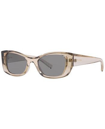 Women's SL 593 Sunglasses, Mirror YS000487 Saint Laurent