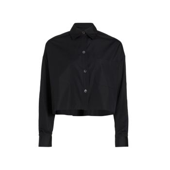 The Sweetheart Cropped Shirt TWP
