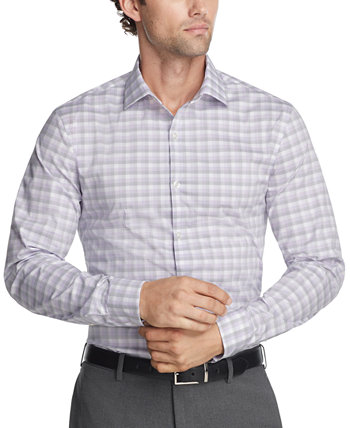 Мужская классическая рубашка узкого кроя Techni-Cole Flex Stretch Kenneth Cole