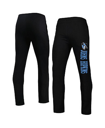 Мужские черные брюки Johns Hopkins Blue Jays с надписью Wordmark Colosseum