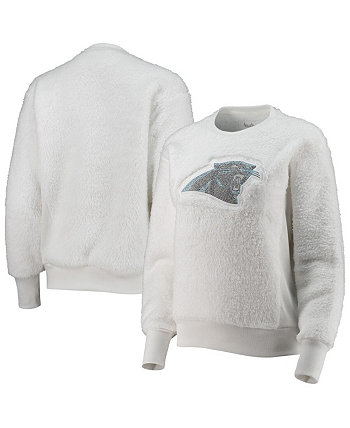 Женский белый свитер с пуловером Carolina Panthers Milestone Tracker Touch