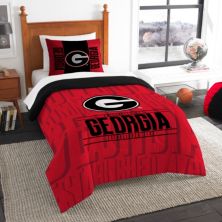 Комплект одеяла для близнецов Georgia Bulldogs Modern Take от The Northwest The Northwest