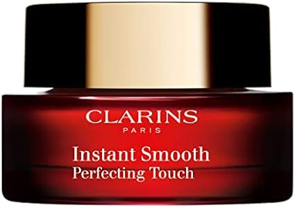 Clarins Instant Smooth Perfecting Touch | Primer, Face Makeup Pore Minimizer | Blurring Primer Targets Wrinkles and Pores | All Skin Types | 0.5 Ounces Clarins