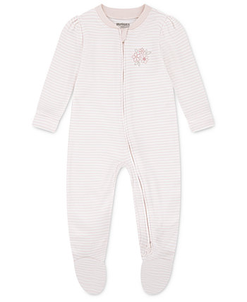 Детские Ромперы Huggies Organic Cotton Sleep Play Zip Footed Coverall Huggies