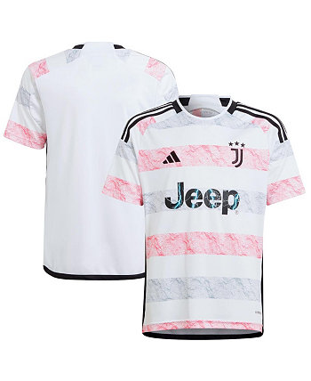 Белая выездная футболка Big Boys and Girls Juventus 2023/24 Adidas