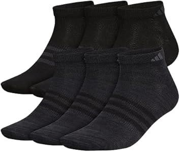 adidas Men's Superlite Low Cut Socks (6-Pair) Adidas