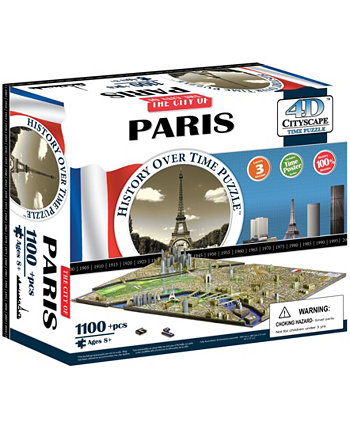 4D Cityscape Time Puzzle - Париж, Франция 4D Cityscape