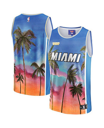 Мужская и женская футболка НБА и KidSuper Studios от Fanatics Blue Miami Heat Hometown Jersey NBA