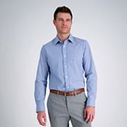 Мужская рубашка HAGGAR Premium Comfort Slim Fit, не сминающаяся Haggar