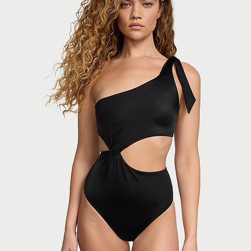 Twist One-Shoulder One-Piece Swimsuit Victoria's Secret Swim