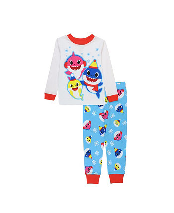 Топ и пижама Baby Shark для малышей для мальчиков, 2 предмета Baby Shark