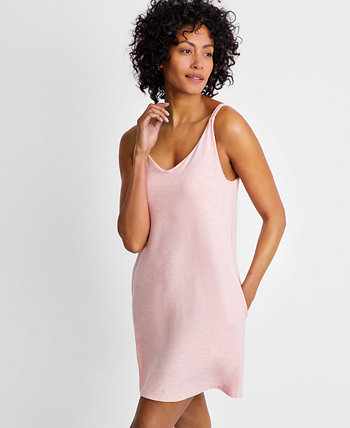 Women's Fluid Knit Solid Tank Chemise, Created for Macy's State of Day