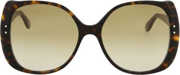 Круглые/овальные солнцезащитные очки 56 мм GUCCI