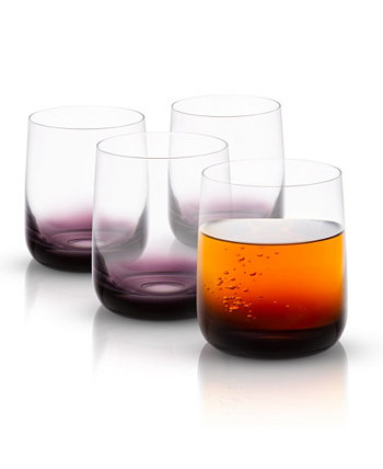 Двойные стаканы для виски Black Swan Old Fashion, набор из 4 шт. JoyJolt