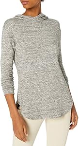 Amazon Essentials Women's Supersoft Terry Standard-Fit Long-Sleeve Hooded Pullover (Previously Daily Ritual) Amazon Essentials