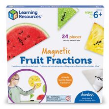 Ресурсы для обучения Магнитные фруктовые фракции Learning Resources