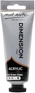 Mont Marte Dimension Acrylic 75mls - Brilliant Red Mont Marte