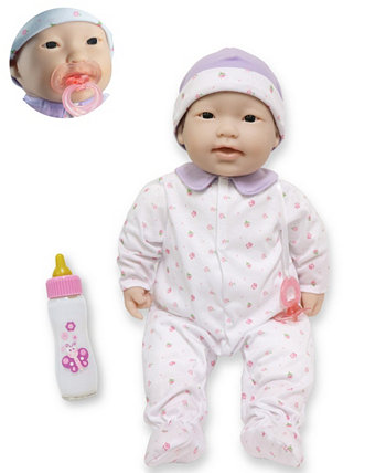 Фиолетовый наряд для куклы La Baby Asian с мягким телом 20 дюймов JC Toys