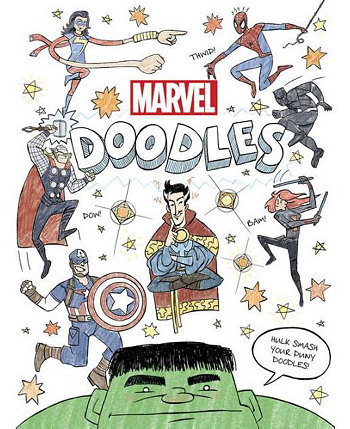 Дудлы Marvel от издательства Marvel Press Book Group Barnes & Noble