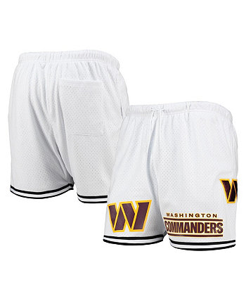 Мужские белые сетчатые шорты Washington Commanders Pro Standard