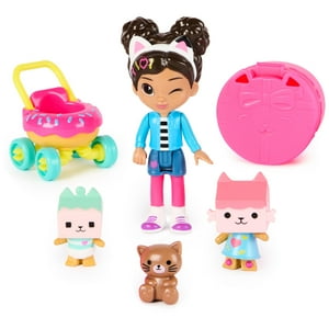 Gabby’s Dollhouse, Kitty Care Figure Set with3 Figures, Surprise Toys & Accessories Gabby's Dollhouse