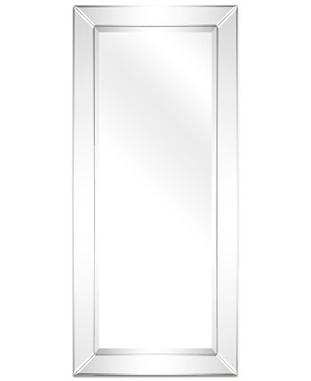 Рама из цельного дерева, покрытая скошенными прозрачными зеркальными панелями - 24 "x 54" Empire Art Direct
