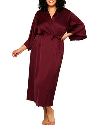 Плюс размер Tania Elegant Satin Lux Robe ICollection