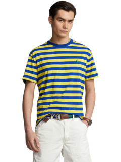 Полосатая футболка с круглым вырезом и короткими рукавами Polo Ralph Lauren