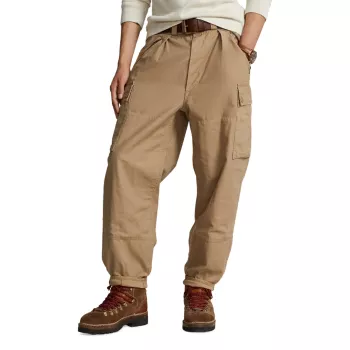 Хлопковые брюки-карго Polo Ralph Lauren