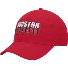 Men's Colosseum  Red Houston Cougars Positraction Snapback Hat Colosseum