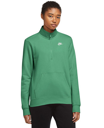 Women's   Sportswear Club Fleece   1/2-Zip Sweatshirt Nike