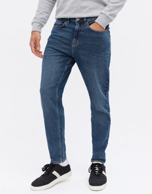 Синие зауженные джинсы New Look New Look