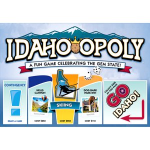 Late For The Sky: Idaho-Opoly - State Themed Family Board Game, Opoly-Style Game Night, Traditional Play Or 1 Hr Version, Ages 8+, 2-6 Players Late For The Sky