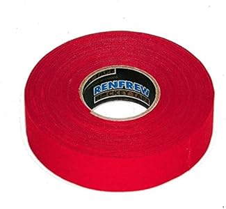 Renfrew PRO (1) Single Roll Cloth Hockey Stick, Blade Tape - 24MM x 25M (Red) Renfrew