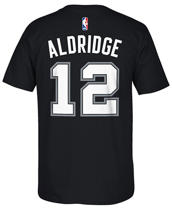Мужская футболка LaMarcus Aldridge San Antonio Spurs Player Adidas