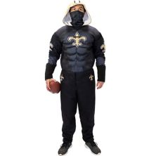 Мужской Пижама Jerry Leigh Черный Костюм Игрового Дня New Orleans Saints Jerry Leigh