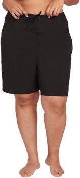 Simply Solid 11" Board Shorts - Women's Plus Sizes Volcom