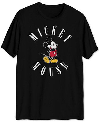 Мужская футболка с рисунком Mickey Mouse девяностых Hybrid