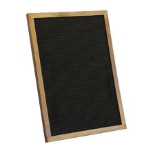 Merrick Lane Bellamy Wood Letter Board Set With Felt Facing, 389 Letters, And A Canvas Carrying Case Merrick Lane