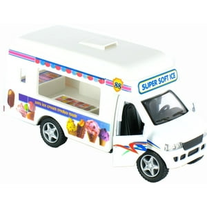 KinsFun Pullback Action Ice Cream Vending Truck KiNSMART