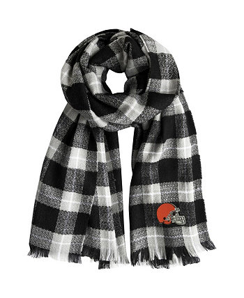 Женский шарф-одеяло в клетку Cleveland Browns Little Earth