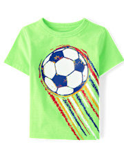 Baby And Toddler Boys Soccer Ball Graphic Tee The Children`s Place