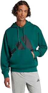 adidas Men's Essentials Big Logo French Terry Hoodie Adidas