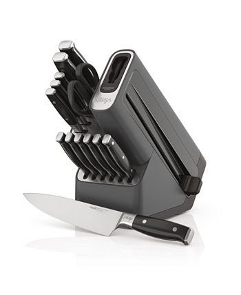 Набор ножей премиум-класса Foodi NeverDull из нержавеющей стали, 14 предметов Ninja