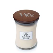 Свеча WoodWick Vanilla Bean среднего размера «Песочные часы» WoodWick